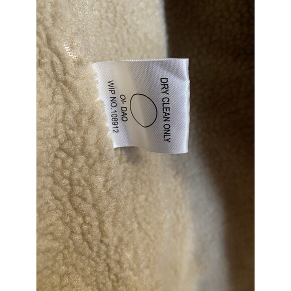 VTG Woolrich Vest Mens Large Red Black Wool Sherpa Lined Zip Lumberjack Outdoor - Picture 7 of 10